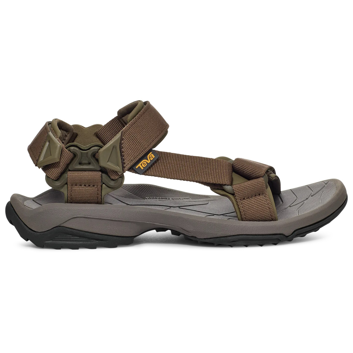 Sandale Teva Terra Fi Lite Men Maro - Dark Olive/ Desert Palm - imagine 7
